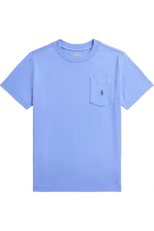 Ralph Lauren Camiseta de bolsillo de jersey de algodón en color azul talla 2 en - Blue. Talla 2 (también en