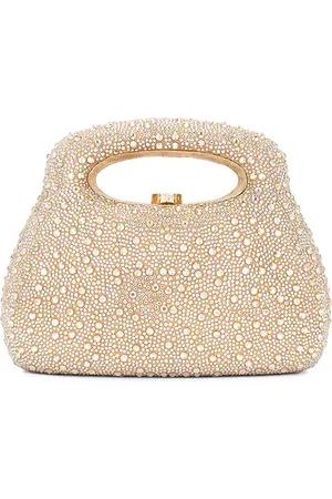 Cult Gaia Bolso con asa superior mimi en color beige talla all en - Beige. Talla all.