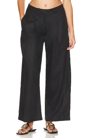 FAITHFULL THE BRAND Pantalón francois en color talla S en - Black. Talla S (también en XL, XS).