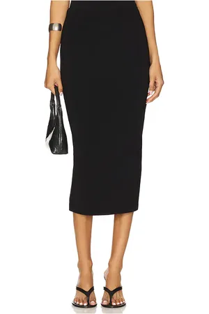 Norma Kamali Falda recta en color talla L en - Black. Talla L (también en M, S, XL, XS, XXS).