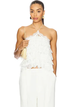RONNY KOBO Ophelia top en color talla L en - White. Talla L (también en M).