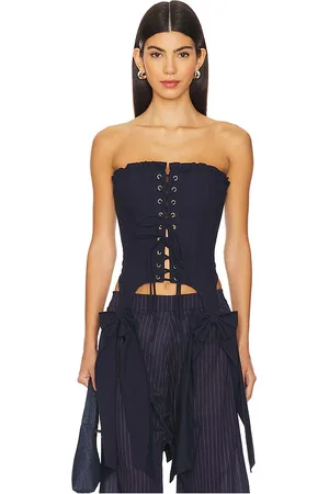 Selkie Corsé a la mode en color azul marino talla 3X en - Navy. Talla 3X (también en 4X, XXS).