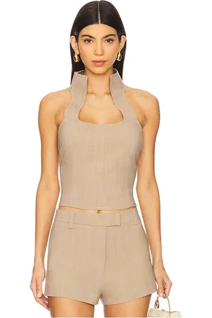 Cult Gaia Top sin mangas dulcie en color talla 10 en - . Talla 10 (también en 8).
