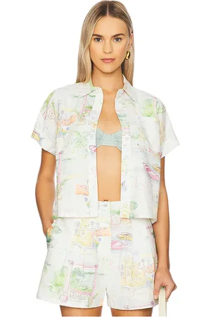 Yumi Kim Shailene top en color crema talla L en - Cream. Talla L (también en M, S, XL, XS).
