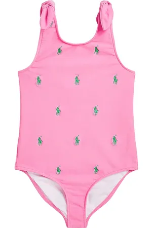 Ralph Lauren Bañador pony schiffli en color rosado talla 3 en - Pink. Talla 3 (también en 4, 5).