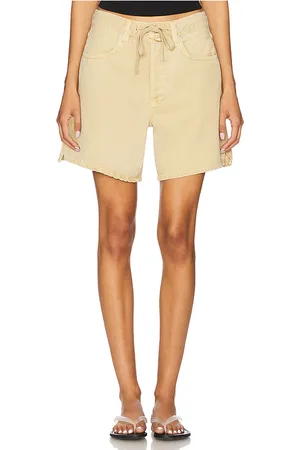 Citizens of Humanity Pantalón corto con cordón brynn en color bronce talla 23 en - Tan. Talla 23 (también en 2