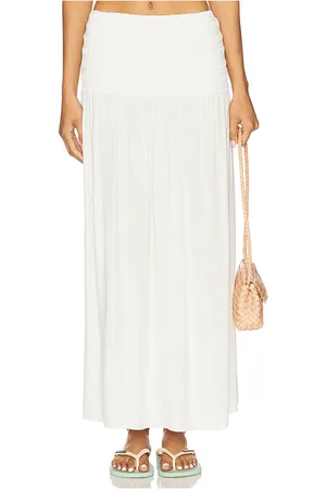 Bobi Falda maxi en color talla L en - White. Talla L (también en M, S, XL, XS).