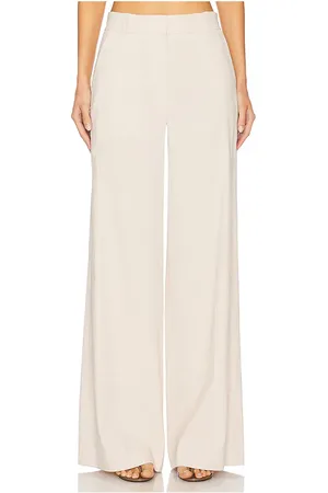THEORY Pantalón de cintura alta en color beige talla 0 en - Beige. Talla 0 (también en 00, 4, 6, 8).