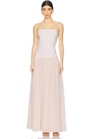 Lovers And Friends Vestido largo rebecca en color rubor talla L en - Blush. Talla L (también en M, S, XL, XS, XXS).