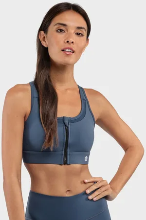 Siroko Top Deportivo de Alta Sujeción Squat Blue