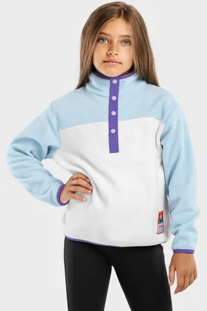 Siroko Jersey Polar Half Snap para Niñas Charm-G