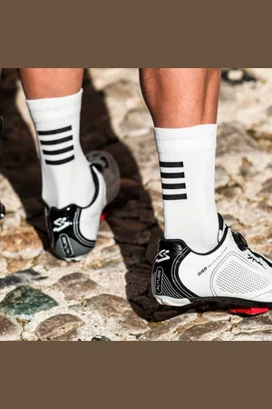 Siroko Calcetines de Ciclismo S1 White Gavia