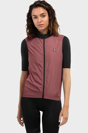Siroko 50 Chaleco Cortavientos de Ciclismo para Mujer V1-W Sundust