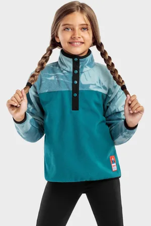 Siroko Jersey Polar Half Snap para Niñas Jumbo-G