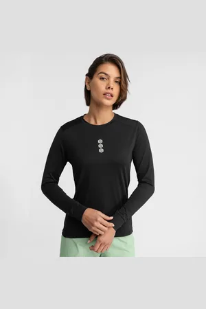 Siroko 15 Playera Técnica de Manga Larga Gravel para Mujer Alder