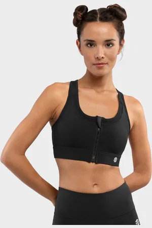 Siroko Top Deportivo de Alta Sujeción Squat Black