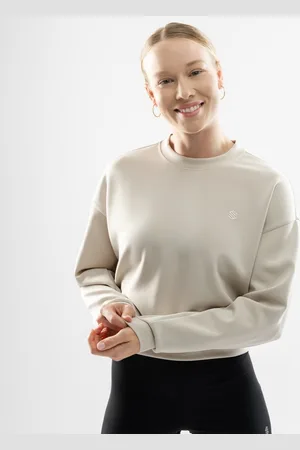 Siroko Sudadera Deportiva Crop para Mujer Ignite
