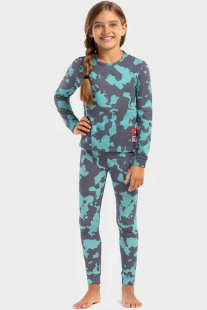 Siroko Conjunto Ropa Interior Térmica para Niñas Gem-G