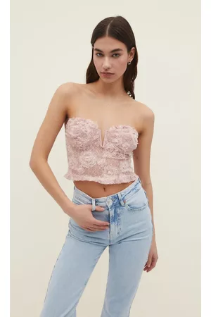 Tops corset de Stradivarius para mujer 