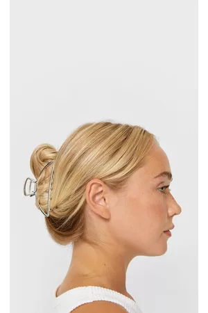 Stradivarius Mujer Accesorios para el cabello - Pinza De Pelo etálica Gris