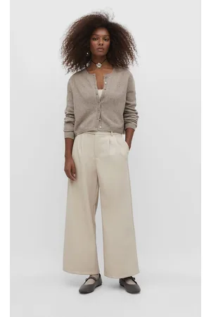 Pantalon best sale culotte beige