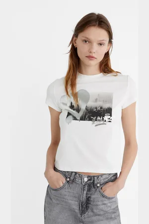 Playeras discount stradivarius mujer