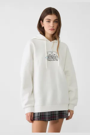 Stradivarius Sudadera capucha estampado 30