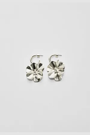 Stradivarius Pendiente flor OS
