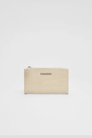 Stradivarius Monedero básico cremallera OS