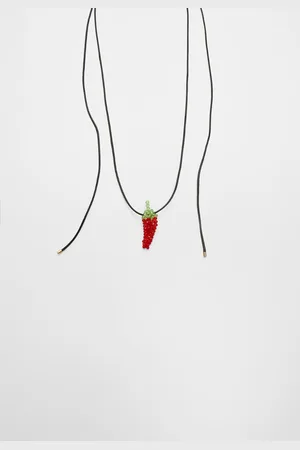 Stradivarius Collar cordón pepper beas OS
