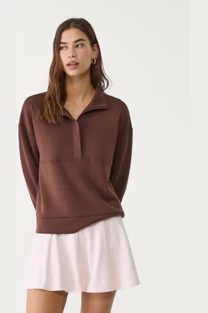 Stradivarius Sudadera cremallera tacto suave 24