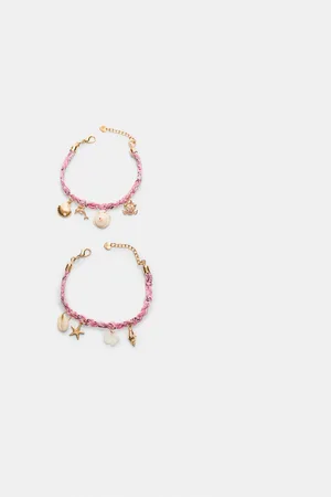 Stradivarius Set 2 pulseras cordón bajo el mar OS