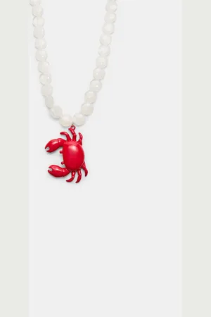 Stradivarius Collar charm cangrejo OS