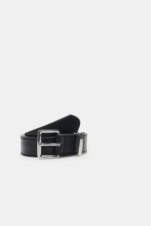 Stradivarius Cinturón hebilla cuadrada 80