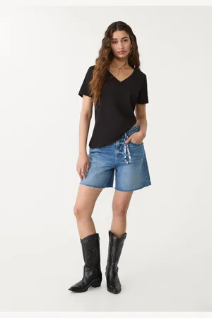 Stradivarius Camiseta básica cuello pico 28