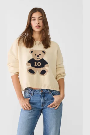 Stradivarius Jersey punto crop 26