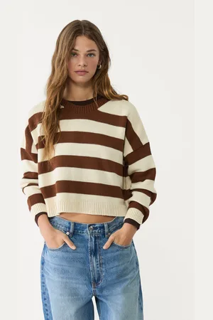 Stradivarius Jersey punto crop 26