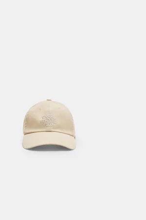 Stradivarius Gorra texto bordado OS