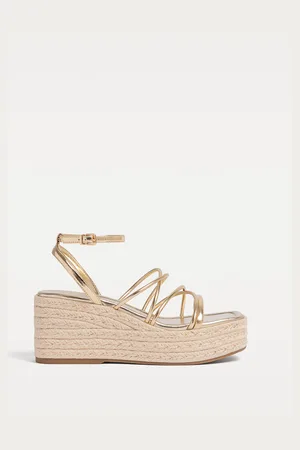 Stradivarius Cuñas yute plataforma 24½