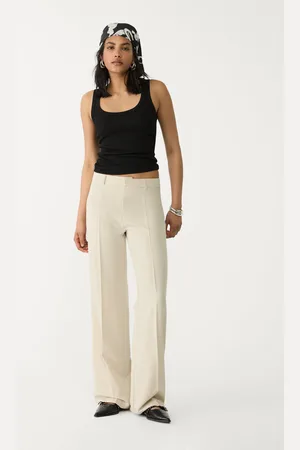 Stradivarius Pantalón vestir recto 32