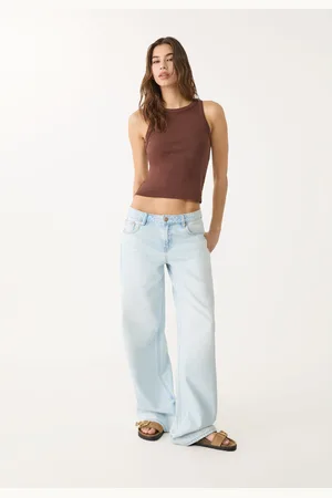 Stradivarius Top básico nadadora 32