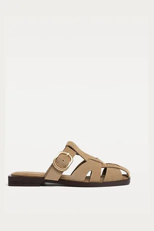 Stradivarius Cangrejeras piel 26