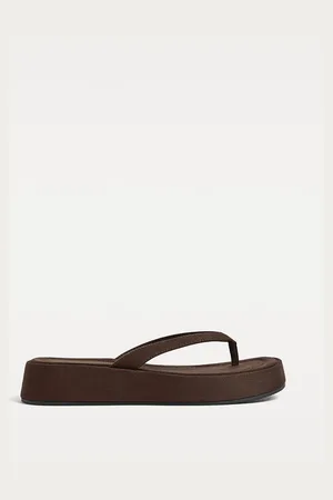Stradivarius Sandalias planas tejido 24½