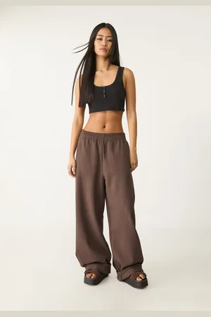 Stradivarius Pantalón felpa barrel 28