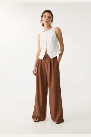 Stradivarius Pantalón super wide ajustable 32