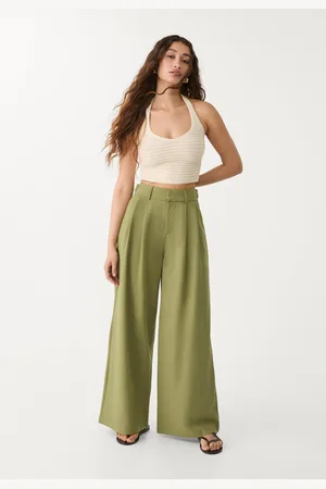 Stradivarius Pantalón super wide ajustable 24