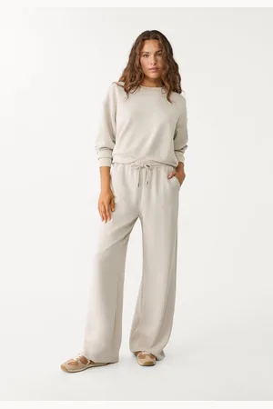 Stradivarius Pantalón palazzo tacto suave 24
