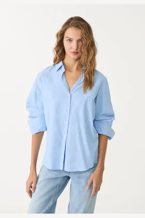 Stradivarius Camisa popelín básica 32