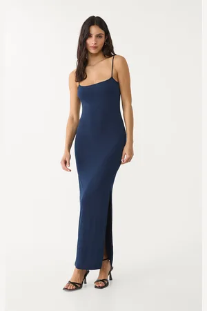 Stradivarius Vestido largo tirantes 26