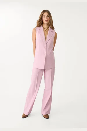 Stradivarius Pantalón vestir recto 22
